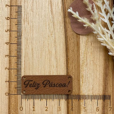 Etiqueta Decorativa Feliz Páscoa - 10 unids