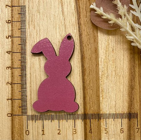 PINGENTE COELHO MDF 5CM - UNID
