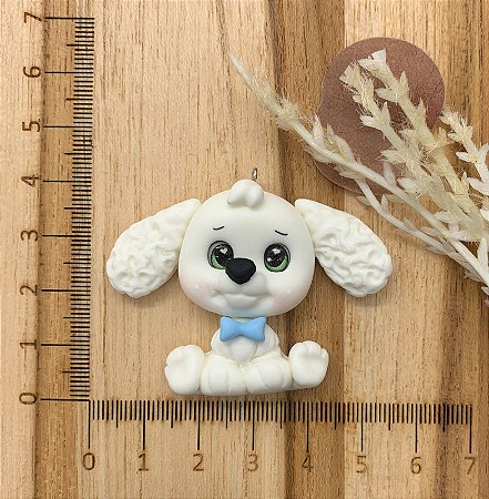 BISCUIT CACHORRINHO BRANCO MENINO