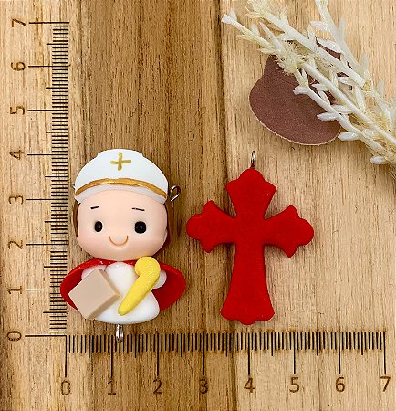 BISCUIT KIT SÃO TORLACO E CRUCIFIXO