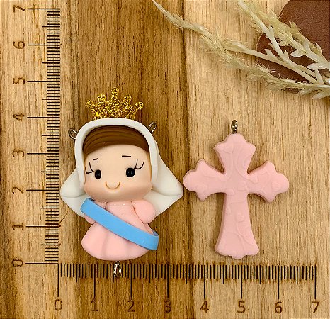 BISCUIT KIT SANTA CARAVAGGIO E CRUCIFIXO