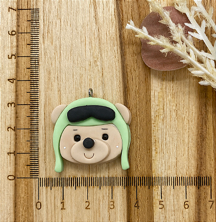 BISCUIT URSINHO AVIADOR TOUCA VERDE CLARO