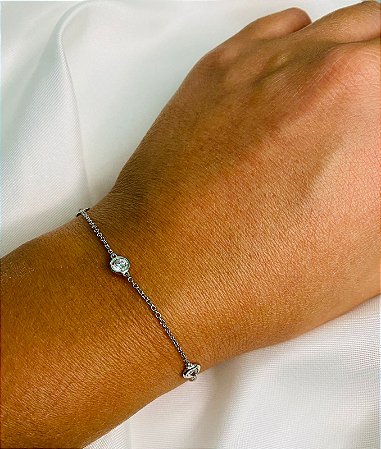 Pulseira com Zirconias