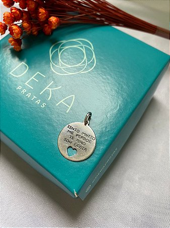 Pingente Medalha Hooponopono
