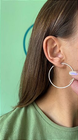 Brinco Argola Média