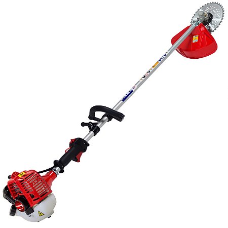 Roçadeira Profissional Kawashima Plus KW260T Á Gasolina 25,6cc 2T Com Lâmina de Vídia