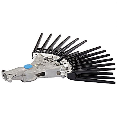 KIT Derriçador Mãozinha Para Colheitas de Café Nakashi  KD257D2 DUPLO PRO 2 Ø25MM EIXO Ø7MM 7 ESTRIAS