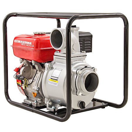 Motobomba Kawashima Autoescorvante Horizontal Alta Vazão GW400A 269cc 9HP 4 Tempos À Gasolina Partida Manual Para Água Limpa