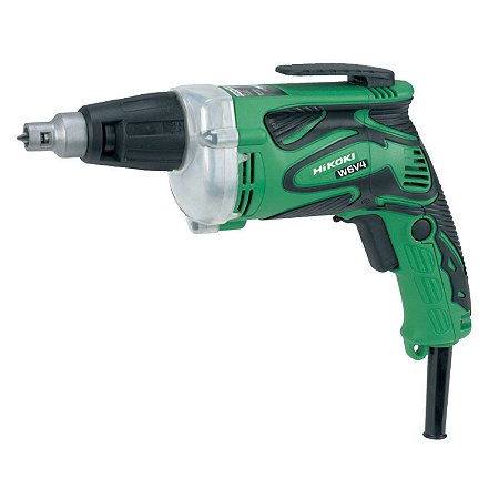Parafusadeira Elétrica Hitachi W6V4 1/4 Pol. 620W 9,2 N.m Rotação 4500/min Variável e Reversível