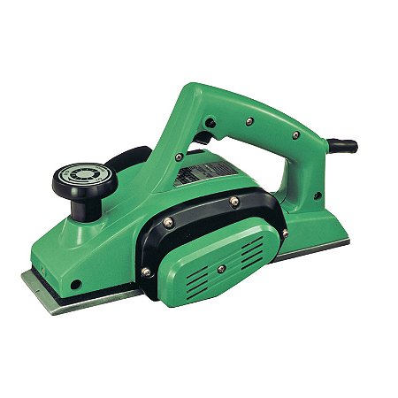 Plaina Elétrica Hitachi P20SBEB 82mm 570w 220V 15000/min Com Chave Auxiliar Guia Faca E Calibrador de Lâmina