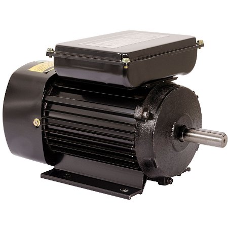 Motor Elétrico Kajima Monofásico IP 44 1,5cv 1,1kw 3500 Rpm 2 Pólos Bivolt Eixo 19,05mm