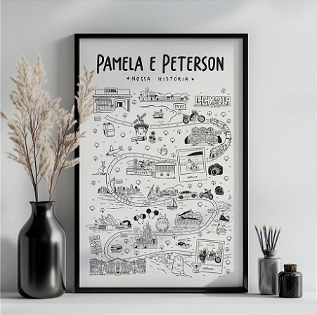 Monte o seu Mapa Ilustrado