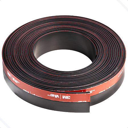 Veda Frestas 2,5 Cm de Altura Preto