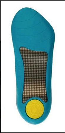 Palmilha 3/4 Suport Sustentação Arco Estabilidade Softpauher Masculina