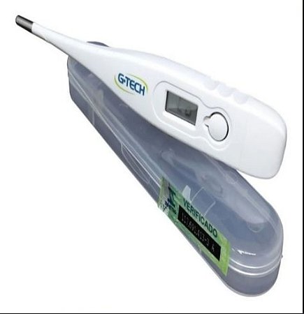 Termômetro Clinico Digital Branco G-Tech