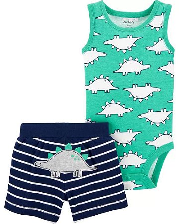 Conjunto 2 peças Carter´s - Dinossauro