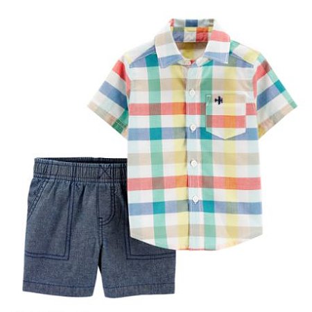 Conjunto 2 peças Carter´s - Xadrez