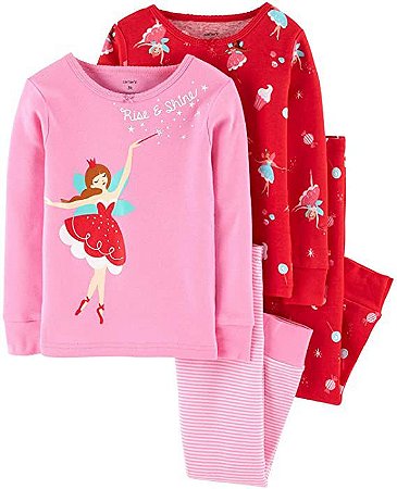 Pijama 4 peças Carter´s - Fada