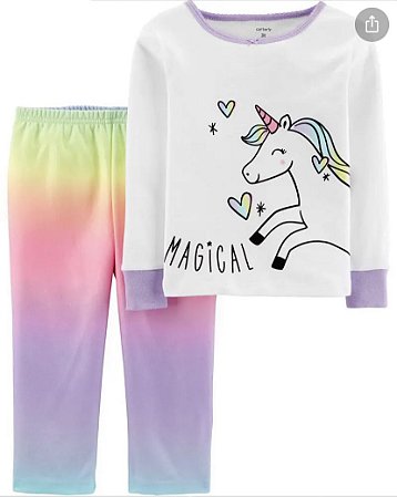 Pijama 2 peças Carter´s - Unicórnio
