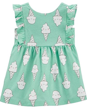 Vestido Verde Carter´s - Sorvete