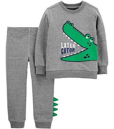 Conjunto 2 peças Moletinho Carter´s - Jacaré