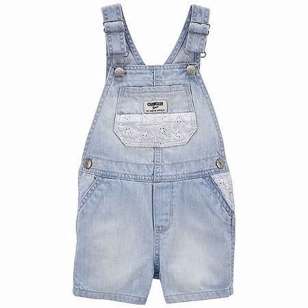 Jardineira Jeans OshKosh - Renda