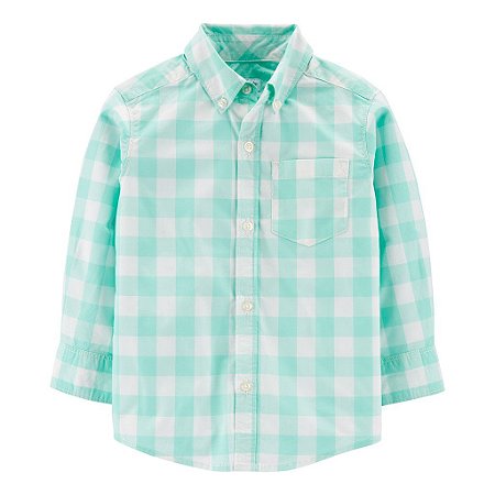 Camisa Social Carter´s - Xadrez