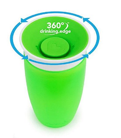Copo de Treinamento Miracle 360° Munchkin - 296 ml