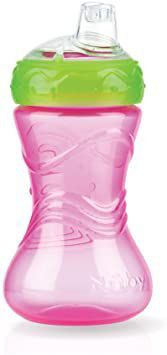 Copo com Bico de Silicone Nûby - Bicolor 300 ml