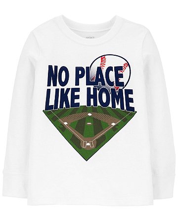 Camiseta Manga Longa Carter´s - No Place Like Home