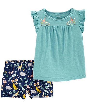 Conjunto 2 peças Carter´s - Flamingo