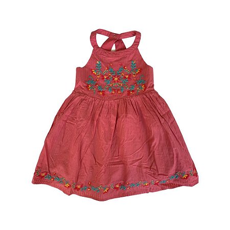 Vestido Rachel Zoe - Rosa Bordado