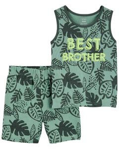 Conjunto 2 peças Carter´s - Best Brother Folhagem