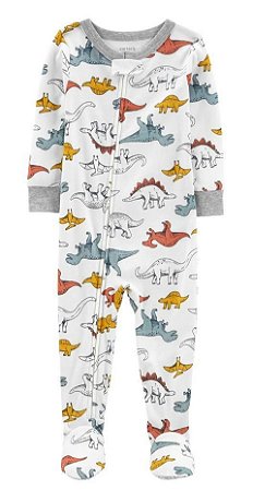 Macacão com Pezinho Carter´s - Dinossauros