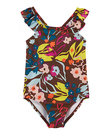 Maiô Carter´s - Marrom Floral