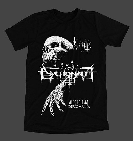 Camiseta Psychonaut 4 - ALCOHOLISM DIPSOMANIA