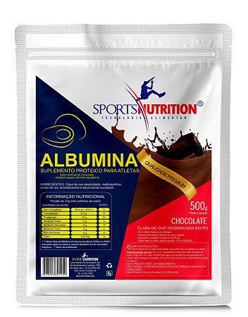Albumina 500g Sabores  Sports Nutrition