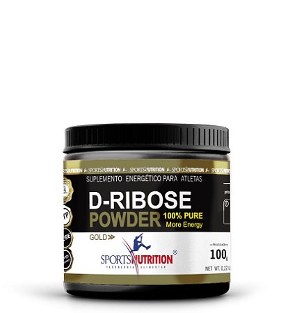 D-ribose 100g Original - Pura - Sports Nutrition
