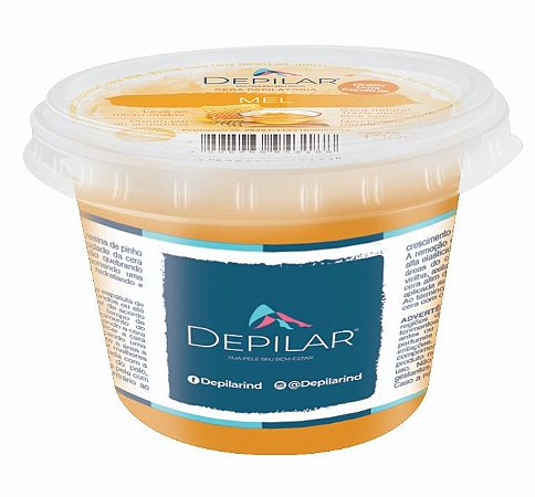 Cera Depilatória Microondas Mel 130g