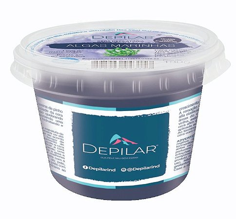 Cera Depilatória Microondas Algas Marinhas 130g