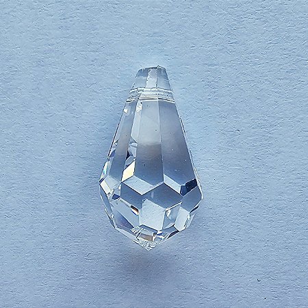 Cristal Asfour Egipicio Pirulito Gota 20mm cod.405 -  880 unidades (1 cx branca)