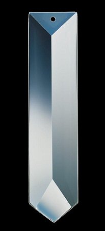 Cristal Asfour Egipicio Placa Reta com ponta 63mm cod.504 -  180 unidades (1 cx branca)