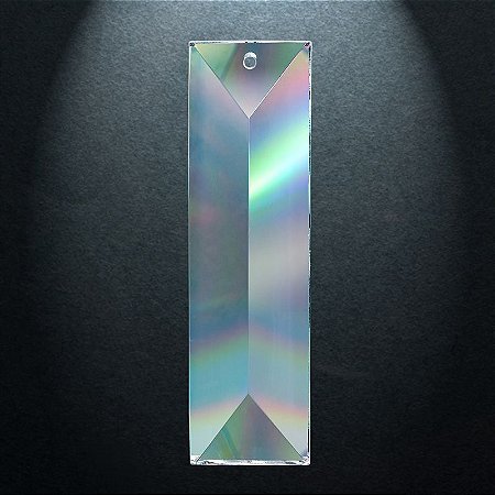 Cristal Asfour Egipicio Placa Reta 63mm 1 furo cod.611 -  1050 unidades (1 cx parda)