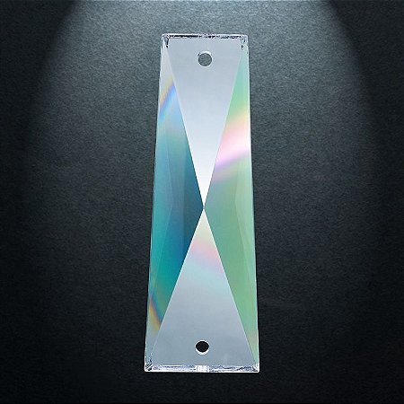 Cristal Asfour Egipicio Placa Cônica 56mm 2 furos cod.604 -  600 unidades (1 cx parda)