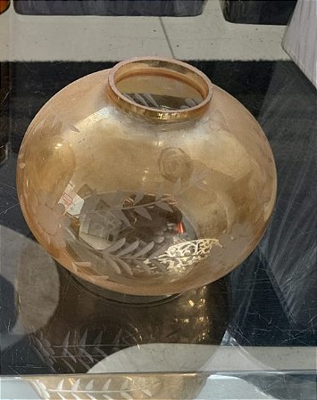 Cupula De vidro champanhe para abajur