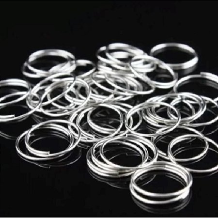 Kit 2 pacote Argola inox 500g + 1 pacote coupilho