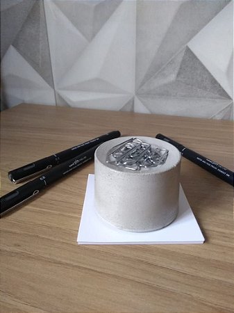 Peso De Papel Mini De Cimento Concreto Para Escritório/casa