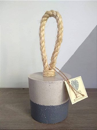 Peso de Porta Cimento SI - Cinza P