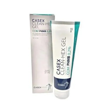 Gel para limpeza com PHMB (0,2%) Casex 100g