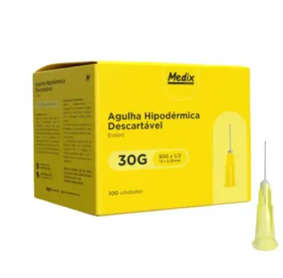 Agulhas Hipodérmicas Medix (Caixa com 100)